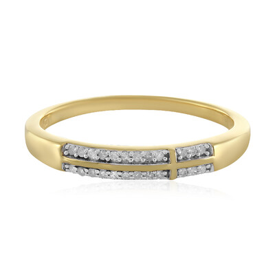 Anello in argento con Diamante I2 (I)