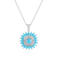 Collana in argento con Turchese Sleeping Beauty