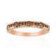 Anello in oro con Diamante Rose de France SI1 di Argyle (Annette)