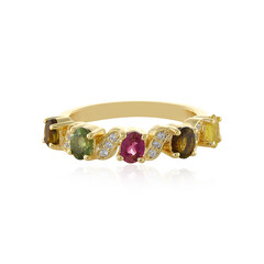 Anello in argento con Tormalina