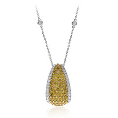 Collana in oro con Diamante Giallo SI2 (CIRARI)