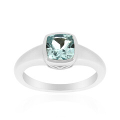 Anello in argento con Topazio Blu Cielo