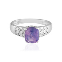 Anello in oro con Zaffiro Luc Yen (non riscaldato) (AMAYANI)
