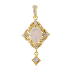 Ciondolo in argento con Opale di Welo