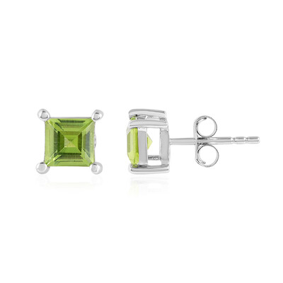 Orecchini in argento con Peridoto