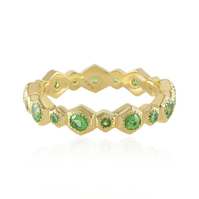 Anello in argento con Tsavorite