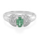Anello in argento con Cianite Menta