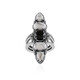 Anello in argento con Howlite (Desert Chic)