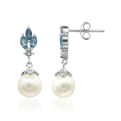 Orecchini in argento con Perla di Acqua Dolce