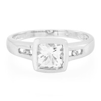 Anello in argento con Goshenite