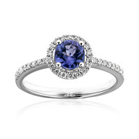 Anello in oro con Tanzanite AAA