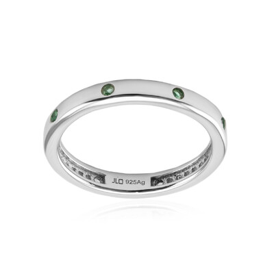 Anello in argento con Smeraldo Zambia