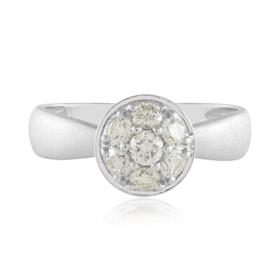 Anello in oro con Diamante SI2 (H) (de Melo)