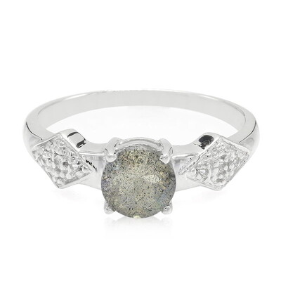 Anello in argento con Spectrolite