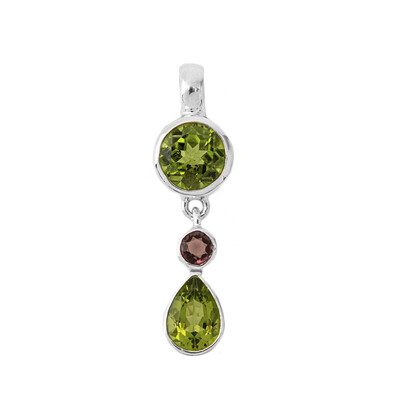 Ciondolo in argento con Peridoto