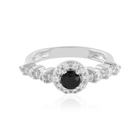 Anello in argento con Spinello Nero