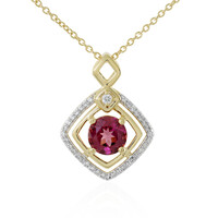 Collana in argento con Granato Malawi