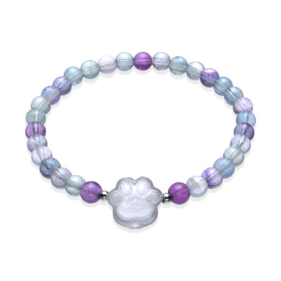 Bracciale con Fluorite Bicolore