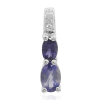 Ciondolo in argento con Iolite