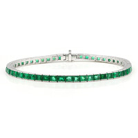 Bracciale in oro con Smeraldo Zambia AAA (Estée Collection)