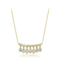 Collana in oro con Diamante I1 (H) (CIRARI)