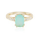 Anello in oro con Opale Paraiba (AMAYANI)