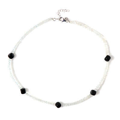 Collana in argento con Acquamarina Brasiliana