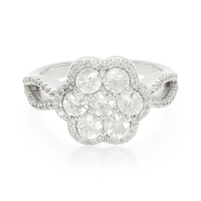 Anello in argento con Zircone