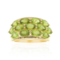 Anello in argento con Idocrasio