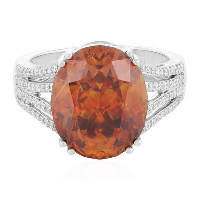 Anello in oro con Sfalerite (AMAYANI)