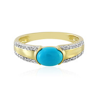Anello in oro con Turchese Sleeping Beauty