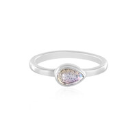 Anello in argento con Labradorite