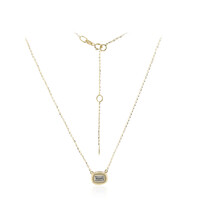 Collana in oro con Diamante IF (D)