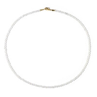 Collana in argento con Pietra di Luna Arcobaleno