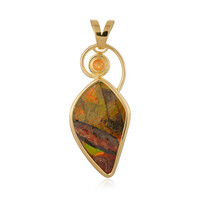 Ciondolo in argento con Ammolite