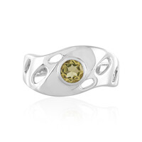 Anello in argento con Berillo Giallo (de Melo)