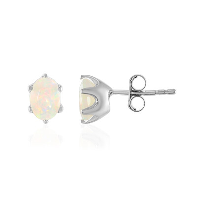 Orecchini in argento con Opale di Welo