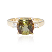 Anello in oro con Andalusite