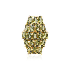 Ciondolo in argento con Moldavite