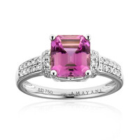 Anello in oro con Diasporo Rosa (AMAYANI)