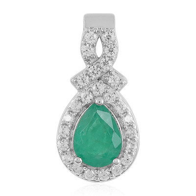 Ciondolo in argento con Smeraldo Socoto