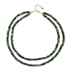Collana in argento con Rubino Zoisite