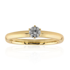 Anello in oro con Diamante SI1 (J)