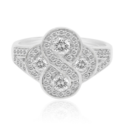 Anello in oro con Diamante SI1 (G) (Annette)