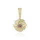 Ciondolo in oro con Diamante Champagne I2