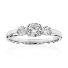 Anello in oro con Diamante I1 (H) (CIRARI)