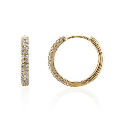 Orecchini in oro con Diamante SI1 (I)