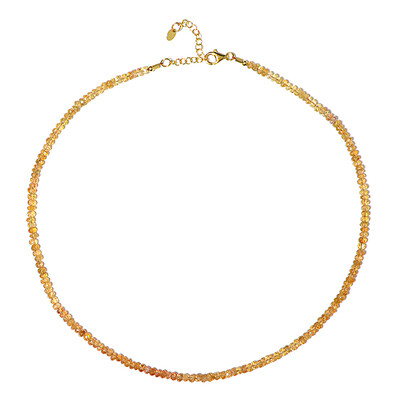 Collana in argento con Topazio Imperiale