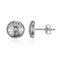 Orecchini in argento con Zircone (Adela Silber)