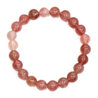 Bracciale con Quarzo Rosa